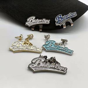 Clips para sombrero de diseño de moda, de metal con esmalte suave y logotipo personalizado, y pin de cadena para sombrero de metal inoxidable con esmalte - Product Image 5