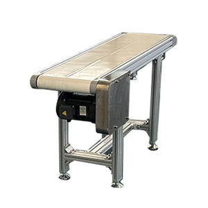 Verstelbare Snelheid Witte Pvc Band Transportband, Koolstofstaal Frame, Kan Worden Gebruikt Voor Farmaceutische Levering - Product Image 3