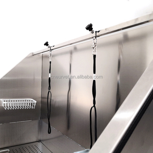 Vasca da Bagno per Cani in Acciaio Inox Durevole EUR <span class=keywords><strong>PET</strong></span>, Vasca per Toelettatura Cani, Prodotto per la Pulizia e la Toelettatura di Animali Domestici in Acciaio Inox - Product Image 6