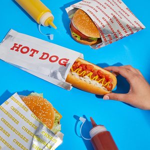 Affordable Wholesale Hot Dog Foil Bags Rotisserie Chicken Bags