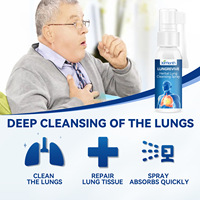 Spray buccal purifiant aux herbes pour renforcer la respiration et soulager les problèmes pulmonaires