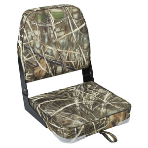1 Piece Low Back Mossy Oak Pontoon Fishing <strong>Boat</strong> Marine <strong>Seat</strong> Customized Waterproof Captain Folding <strong>Boat</strong> <strong>Seat</strong> - Product Image 1
