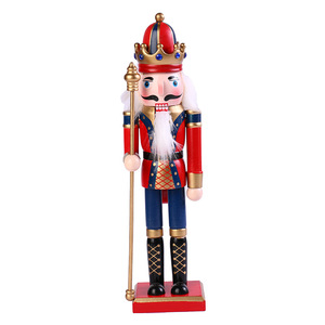 Nouveau <span class=keywords><strong>casse</strong></span>-<span class=keywords><strong>noisette</strong></span> <span class=keywords><strong>de</strong></span> noël 30cm artisanat créatif en bois journée des enfants cadeau décoration vente en gros - Product Image 1