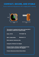 CP-09 2 1 Mini Universal CarPlay Android Auto USB GPS Connector Plug&Play Portabel 	   Adaptor Wireless Carplay Aksesoris Mobil