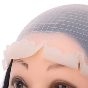 Strumenti per parrucchieri da barbiere riutilizzabili di alta qualità per la colorazione dei capelli del salone cappello colorante per evidenziare il Silicone con gancio per donna uomo - Product Image 3