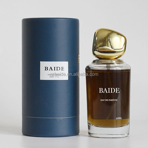 Custom Luxury clear Empty Crimp Round Perfume Spray <b>Bottle</b> 30ml 50ml 100ml Glass Perfume <b>Bottle</b> with Box and Gold Cap - Product Image 5