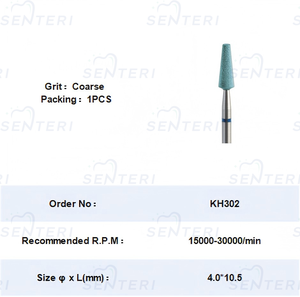 Nha khoa phòng thí nghiệm cho mài senteri gốm kim cương mài đầu Zirconium oxide mài đầu đánh bóng khoan bit - Product Image 2