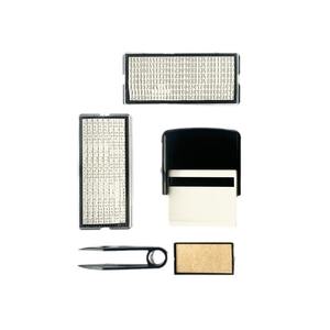 Fecha letra texto sello <span class=keywords><strong>de</strong></span> <span class=keywords><strong>goma</strong></span> DIY sello autoentintable - Product Image 3