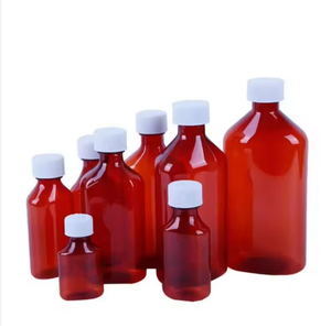 Hot Selling Pharmacy Container <b>Plastic</b> Empty PET Cough Syrup Bottles - Product Image 3
