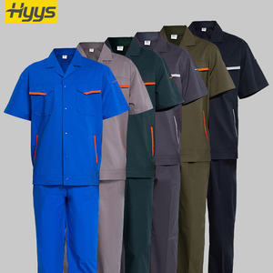 Oem Tinh Khiết Cotton Người Đàn Ông Của Làm Việc Coverall Thoáng Khí Thoải Mái Ngành Công Nghiệp Quần Áo Đồng Phục - Product Image 1