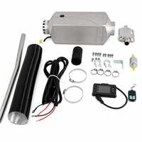 Chauffage diesel 12V 24V 5KW à conception séparée, faible consommation de carburant 0,1-0,48L/H avec contrôleur LCD numérique pour camion, camping-car, fourgonnette, garage
