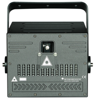Laser de scène professionnel RGB 15W pour intérieur, animation pleine couleur avec DMX512 ILDA Art-Net pour mariage, club, DJ, discothèque