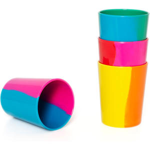 Verres à vin en silicone contemporains écologiques avec logo personnalisé, verres à vin incassables, gobelets pour les voyages - Product Image 1
