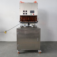 Scelleuse thermique économique Shuchen 1-en-2 pour plats à emporter, boissons, sauces, snacks, plats préparés, scellage de films en aluminium