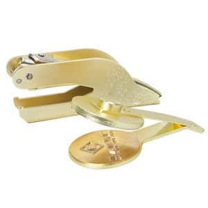 Bán Buôn Tùy Chỉnh Thiết Kế Tay Kìm Quảng Cáo Khắc Dập Nổi Tem Công chứng Con Dấu Chung Cho Văn Phòng Sử Dụng - Product Image 3