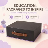 Kit de Robótica Personalizado OEM ODM al por Mayor, Caja Rígida para Kit de Codificación STEM con Inserto de Espuma, Directo de Fábrica con Certificación ISO 9001