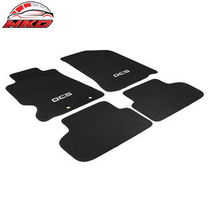 พรมปูพื้นสำหรับ Acura RSX 02-06 DC5 แบบ OE พรมปูพื้นด้านหน้าและด้านหลัง ผ้ากำมะหยี่ สีดำ - Product Image 3