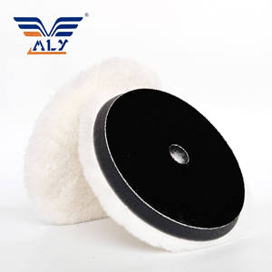 6 pouces voiture beauté polissage laine disque auto-adhésif doublure tissu tampon de polissage pour double <span class=keywords><strong>Action</strong></span> rotatif orbital polisseuse - Product Image 4