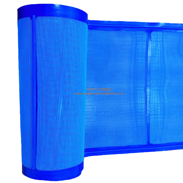 Customize Polyester Linear Screen with PVC Edge for Vegetable Clean in Food Industry