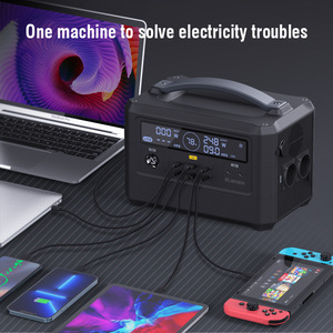 ธนาคารพลังงานแบบพกพาที่มีเต้าเสียบ AC สถานีพลังงานสำรองแบตเตอรี่ลิเธียมสำหรับตั้งแคมป์กลางแจ้งบ้านฉุกเฉิน - Product Image 5