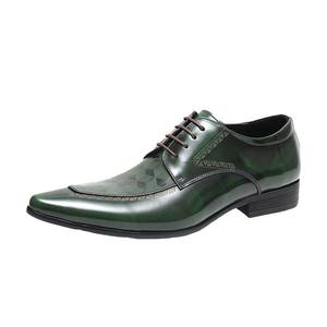 Zapatos de Hombre Formales de Oficina, Estilo Vintage Retro, de Piel Genuina, con Cordones, Punta Cerrada, Impermeables y Transpirables, con Suela de Goma, Venta al Por Mayor - Product Image 6