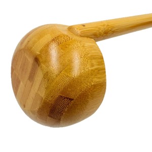Bamboo Soup Ladle Long Handle For Hot <b>Pot</b> Ramen Noodle Shop Serving Spoon - Product Image 2