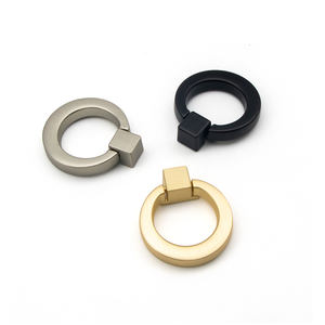 Tirador redondo vintage para <span class=keywords><strong>puerta</strong></span> de armario, manija para vestidor de cocina, perilla para cajón con anillo de tracción - Product Image 2