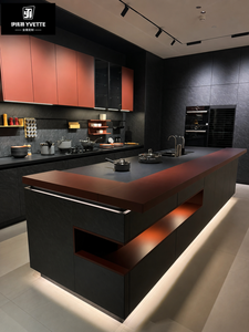 Luxury Modular <strong>Kitchen</strong> Cabinet Sets Modern Whole House Storage <strong>Cupboard</strong> OEM Factory Wholesale for Apartment Villa Hotel Projects - Product Image 3