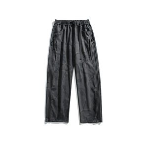 Pantaloni Outdoor da Uomo Impermeabili e Antivento, Pantaloni Sportivi Casual Tinta Unita per Escursionismo, Pantaloni Cargo da Lavoro a Gamba Dritta - Product Image 3