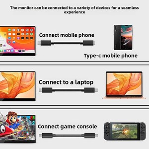 Moniteur de jeu portable 17,3 pouces 2,5K 144Hz IPS LED, cadre en aluminium, 5ms, ports <span class=keywords><strong>USB</strong></span>/<span class=keywords><strong>Mini</strong></span> - Product Image 5