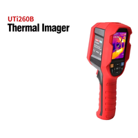 Caméra thermique UTI260B/UTI260A 256X192 pixels 7 palettes de couleurs Test de circuit imprimé Chauffage au sol Tube de test