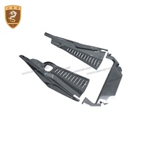 Pour Ferrari 458 Italia Speciale Spider Kit de garniture intérieure de voiture panneaux de baie de moteur latéraux en Fiber de carbone sèche