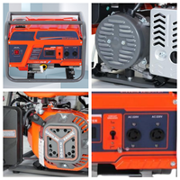 Professionelle 1/3-Phasen 3kW 6,5kW 7500W 8000W Stromgeneratoren / Benzinmotor Tragbare 6,5kW Benzingeneratoren für den Hausgebrauch