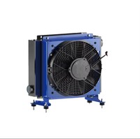 Ventilateur de radiateur industriel en aluminium 220V/380V 500L/min pour refroidissement d'huile hydraulique avec pompe et moteur personnalisables certifiés CE
