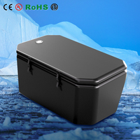 Baignoire à glace gonflable portable à double couche super robuste, compatible avec le bac de trempage à froid et son couvercle, pour la récupération sportive