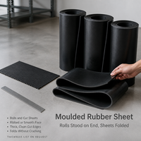 Feuille de caoutchouc silicone moulé antidérapante, épaisseur au choix, différentes tailles pour découpe et étanchéité, utilisation personnalisée OEM ODM en gros