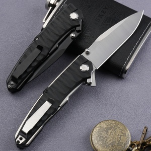 ใบมีดสแตนเลสอุตสาหกรรม ด้ามพลาสติก ยี่ห้อ HK รุ่น FB195 ขนาด 16.5 ซม. รับผลิตแบบ OEM/ODM มีดพกพา EDC สำหรับตั้งแคมป์และกิจกรรมกลางแจ้ง - Product Image 2