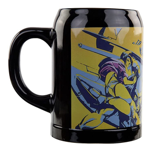 Tasse en porcelaine, verre, chopes, mug, tasse à bière en céramique noire de 900 ml, taille et forme personnalisées - Product Image 2
