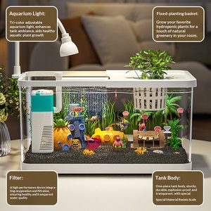 Nouveau Kit Deluxe 12-en-1 pour Aquarium Rectangulaire 2026, Matériau PP, 5 Couleurs 5 Tailles - Vente en Gros B2B - Product Image 4
