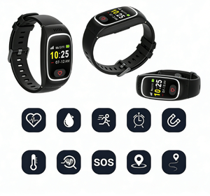 <span class=keywords><strong>Montre</strong></span> connectée intelligente L16 4G SOS <span class=keywords><strong>d</strong></span>'urgence pour personnes âgées, application GPS, bracelet intelligent Ai Care, <span class=keywords><strong>d</strong></span>étection de chute - Product Image 6