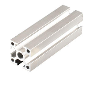 Fabricantes de Perfiles de Aluminio Industriales con Gran Stock de Perfiles de Aluminio 3030d 6063 en Color Blanco Plateado - Product Image 5