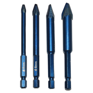 Factory Direct Multi-Functional Ceramic Alloy <b>Twist</b> Drill Bits Multipurpose Electric Drills for Glass Hole Drilling Drill Bits - Product Image 1