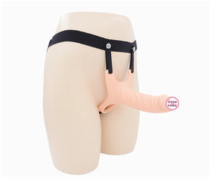 Consolador con correa realista para hombres, bragas, extensión de pene, manga, arnés, consoladores huecos, película erótica para adultos, 6,7 pulgadas - Product Image 4
