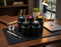 Tinta Eco UV Baru Beric 500ml CMYKW I3200/XP600/TX800 |   Printer Inkjet Industri untuk Keramik/Kaca/Akrilik 1 Tahun Garansi