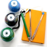 Vente en gros de stylo signature publicitaire avec logo personnalisé pour le bureau d'affaires de la banque de l'hôtel stylo de bureau de table de comptoir en plastique