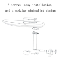 Tabla de surf eléctrica Hydrofoil Stand up | Levitante de agua E-Board de alta velocidad de largo alcance