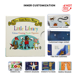 สมุดระบายสีสำหรับเด็กแบบอินเทอร์แอคทีฟหนังสือออกแบบตัวละครแบบกำหนดเองหนังสือกิจกรรมการศึกษาเครื่องมือการเรียนรู้ก่อนวัยเรียน - Product Image 5