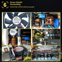 Alimentation PC Delta 850W 80 PLUS PLATINUM entièrement modulaire ATX3.1 avec démarrage/arrêt du ventilateur 20+4 broches et condensateurs japonais