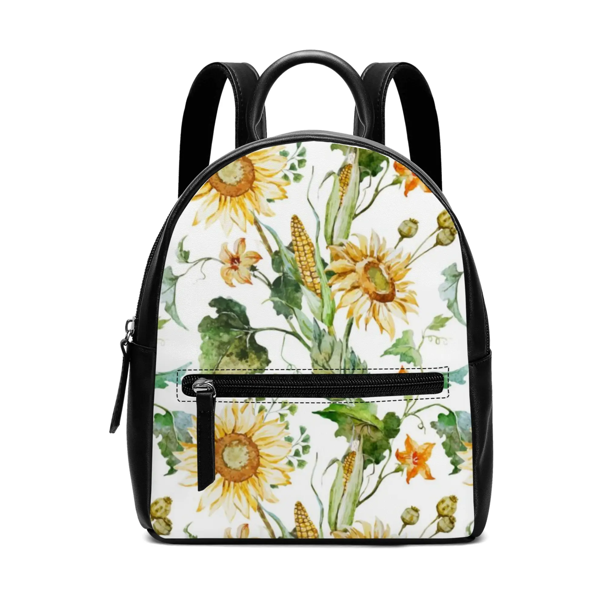 Sıcak satış okul Mini Pu deri özel baskı sırt çantası kadın moda sırt çantası çantalar küçük okul çantaları kızlar için seyahat çantası