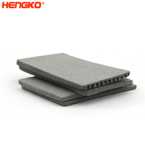 Hengko Tùy Chỉnh 0.1 Để 90 Micron SS 316L Tấm Lọc Bột Thép Không Gỉ Tấm Xốp Thiêu Kết Lọc Cho Ngành Công Nghiệp Thực Phẩm - Product Image 4